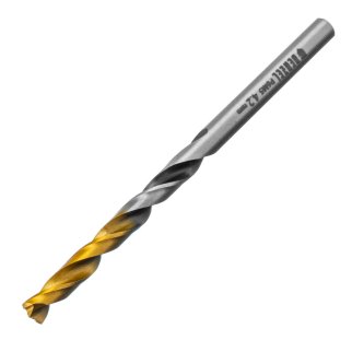 Сверло спиральное по металлу 4,2 x 75мм, Р6М5, Golden Tip, многогранная заточка// Denzel фото