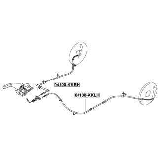 ТРОС РУЧНОГО ТОРМОЗА ПРАВЫЙ, шт фото 2