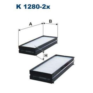 Фильтр салона FILTRON K 12802X фото