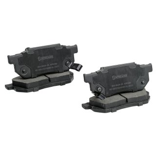 204 002B-SX_колодки дисковые п.! с антискр. пл. Honda Civic 1.3-1.6 87-91/1.3 16V 91-95 фото 2