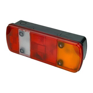 87-37128-SX_фонарь задн!правый без подсв H3 5-секц. прямоуг.Omn DAF,MB,Krone,Kogel,Neop,Schmitz фото 2