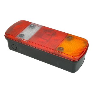 87-37128-SX_фонарь задн!правый без подсв H3 5-секц. прямоуг.Omn DAF,MB,Krone,Kogel,Neop,Schmitz фото