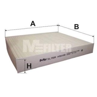 K9109_фильтр салона! KIA Soul 09> фото