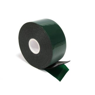 Скотч двусторонний 40 мм х 5 м зелёный фото 2