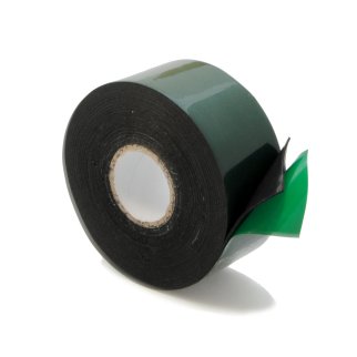Скотч двусторонний 40 мм х 5 м зелёный фото