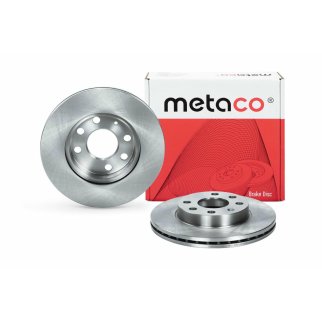 Диск тормозной передний вентилируемый metaco 3050-210 фото 3