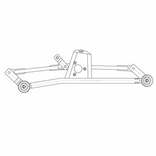 Трапеция стеклооч. для а/м Peugeot 206 (98-) STARTVOLT VWA 2106 фото 3