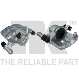 Суппорт тормозной передний левый (однопоршневой) / HYUNDAI i10,i20 1.0/1.1/1.2 08~14 фото