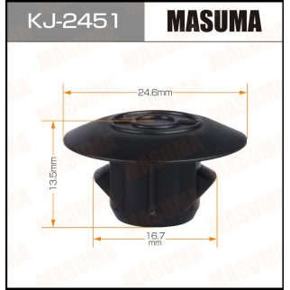 KJ-2451_клипса пластиковая! Toyota Land Cruiser 200/Prado 02>/RAV4 II 00-05 фото