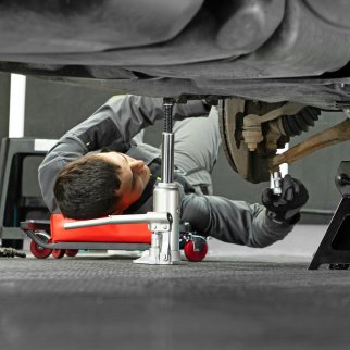 Домкрат гидравлический бутылочный, 4 т, h подъема 194-372 мм MATRIX 50763 MATRIX 50763 фото 9