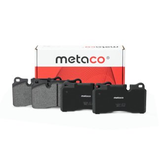 Колодки тормозные передние к-кт metaco 3000-072 фото