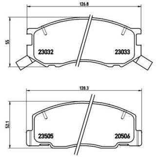 Колодки тормозные передние к-кт TRIALLI PF 4340 фото 3