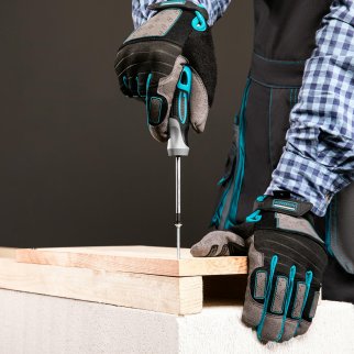 Отвертка PZ1 x 75 мм, S2, трехкомпонентная ручка GROSS фото 1