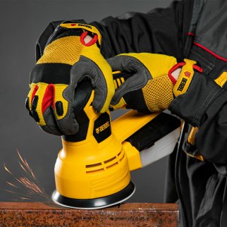 Машинка шлифовальная эксцентриковая 450Вт, 6000-12000 об/мин DENZEL фото 14