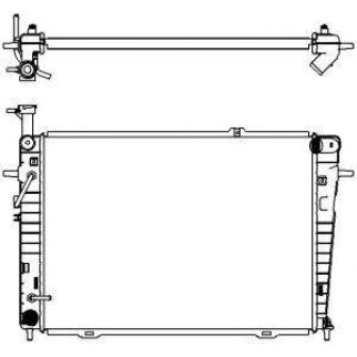 Радиатор основной SAKURA 32211012 фото