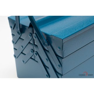 Ящик для инструмента металлический 425х200х200 СЕРВИС КЛЮЧ фото 1