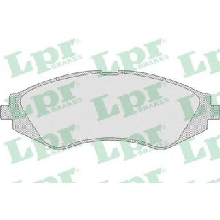 Колодки тормозные передние к-кт Lpr 05P710 фото