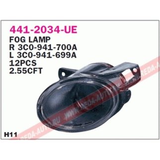 Фара противотуманная левая фото