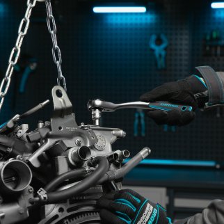 Набор инструмента 24пр. 1/2" 120 зубьев GROSS фото 19