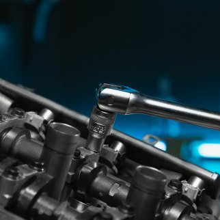 Набор инструмента 24пр. 1/2" 120 зубьев GROSS фото 21