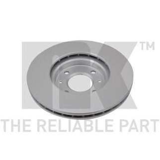 Диск тормозной HYUNDAI SOLARIS 10-/KIA RIO III 11- передний D 256мм. фото