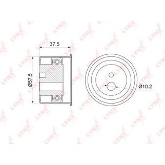 Ролик ГРМ LYNXauto PB-3165 фото