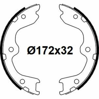 Колодки тормозные к-кт TRIALLI GF 4618 фото 3