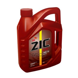 Масло трансмиссионное ZIC 80W90 G-5 4л. фото