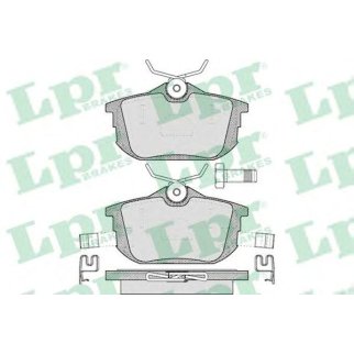 Колодки тормозные задние к-кт Lpr 05P621 фото