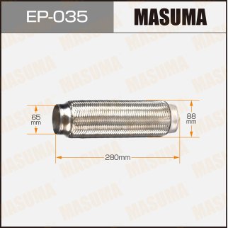 Гофра глушителя Masuma EP-035 фото