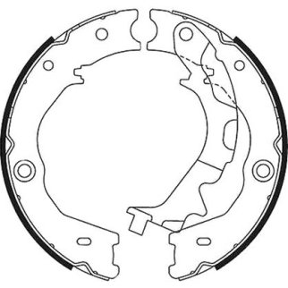 Колодки барабанные к-кт TRIALLI GF 4633 фото 4