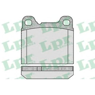 Колодки тормозные LPR _05P362 фото