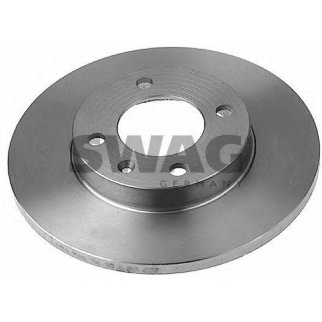 Диск тормозной передний не вентилируемый SWAG 32 90 2121 фото