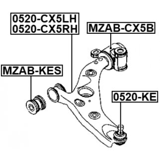 Сайлентблок задний переднего рычага без кронштейна фото 2