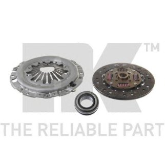 Комплект сцепления с выжимным подшипником-180mm / HYUNDAI Getz 1.1 02~09 фото