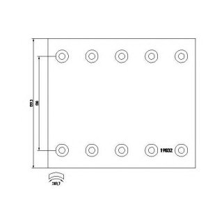 Накладки на колодки TEXTAR 1903235 фото