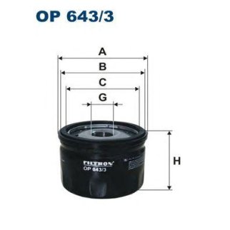 Фильтр масляный FILTRON OP 6433 фото