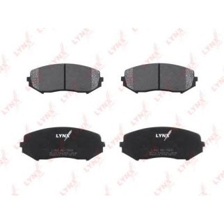 Колодки тормозные передние к-кт LYNXauto BD-7302 фото