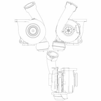 Турбокомпрессор для а/м VW Transporter T5 (03-)/Multivan (03-) 2.5D (тип GT2056V) (AXE, BPC) (LAT 18 фото 4