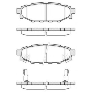 Колодки тормозные REMSA _113612 фото