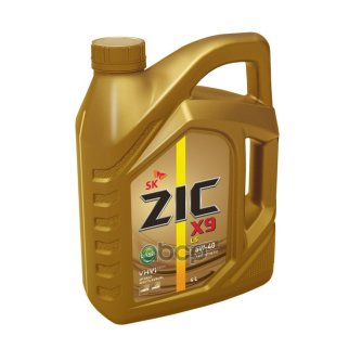 Масло моторное ZIC X9 LS DIESEL 5W40 4л фото