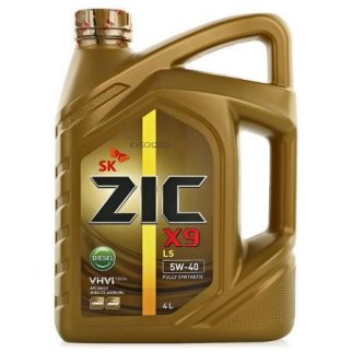 Масло моторное ZIC X9 LS DIESEL 5W40 4л фото