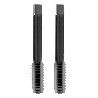 СИБРТЕХ 76627 Метчик ручной М10x1, 25 мм, комплект из 2 шт. фото