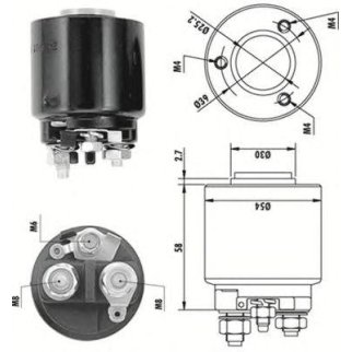 Реле втягивающее Magneti Marelli 940113050140 фото