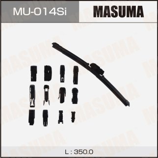 Щетка стеклоочистителя 350 мм бескаркасная 1 шт MASUMA Beam Wiper Blade MU-014Si фото