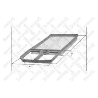 71-01619-SX_фильтр воздушный! Peugeot 407 1.8i/2.0i/2.2i,Citroen C5 II 1.8i/2.0i 16V 04> фото