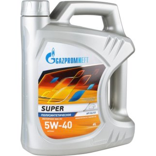 Масло моторное Газпромнефть Super 5W40 4л фото