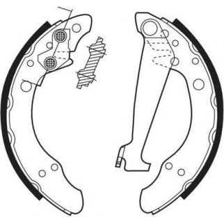 Колодки барабанные к-кт FERODO FSB408 фото