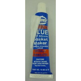 Герметик прокладка (32 гр) синий ABROMASTERS силикон. фото