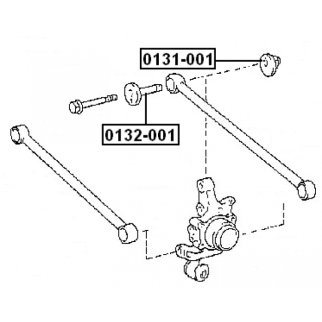 Шайба эксцентриковая (сход-развальная) TOYOTA Camry 01-06/LEXUS RX300 I FEBEST 0131-001 фото 2 Шайба эксцентриковая (сход-развальная) TOYOTA Camry 01-06/LEXUS RX300 I FEBEST 0131-001 фото 2